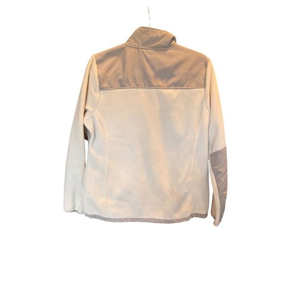 Everlast Sport Beige & Cream Full-Zip Fleece Jacket Women's Size Large - Picture 2 of 7